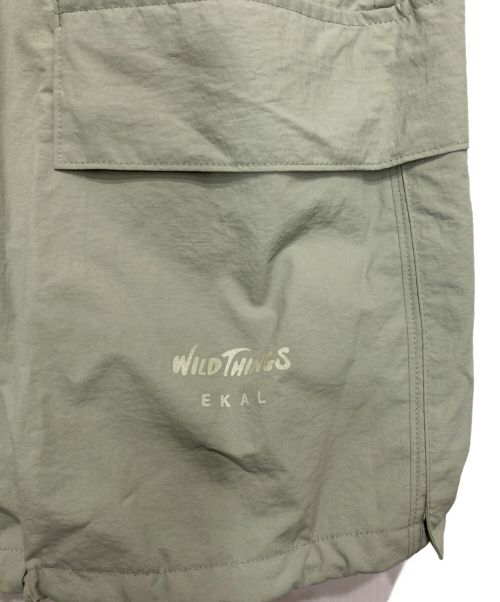 WILD THINGS（ワイルドシングス）WILD THINGS (ワイルドシングス) EKAL (エカル) ウインドブルゾン グリーン サイズ:FREEの古着・服飾アイテム