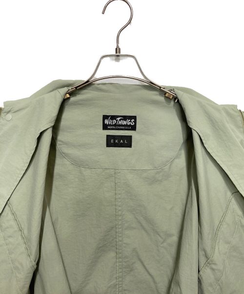 WILD THINGS（ワイルドシングス）WILD THINGS (ワイルドシングス) EKAL (エカル) ウインドブルゾン グリーン サイズ:FREEの古着・服飾アイテム