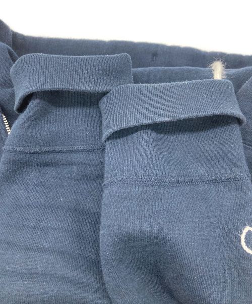 DRESSTERIOR（ドレステリア）DRESSTERIOR (ドレステリア) デキシー吊裏毛 ジップアップパーカー ネイビー サイズ:XLの古着・服飾アイテム