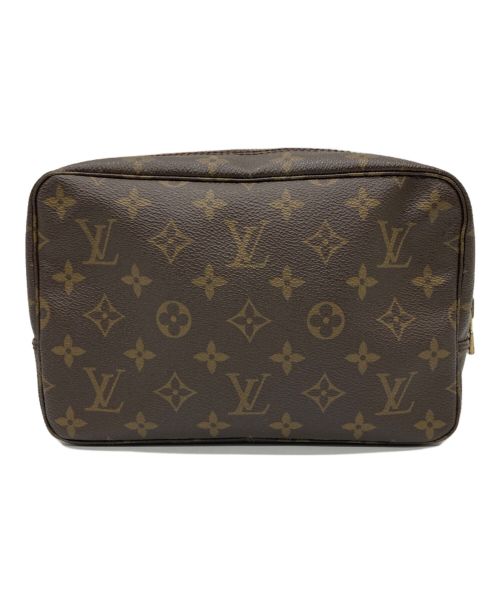 LOUIS VUITTON（ルイ ヴィトン）LOUIS VUITTON (ルイ ヴィトン) コスメポーチ ブラウンの古着・服飾アイテム