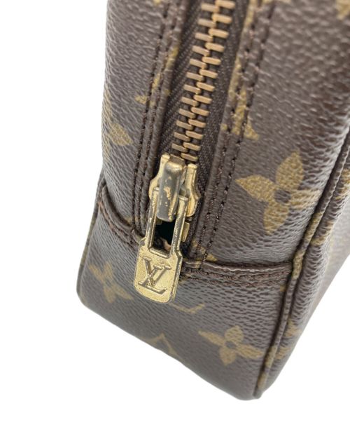 LOUIS VUITTON（ルイ ヴィトン）LOUIS VUITTON (ルイ ヴィトン) コスメポーチ ブラウンの古着・服飾アイテム