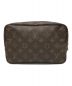 LOUIS VUITTON (ルイ ヴィトン) コスメポーチ ブラウン：21000円