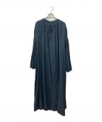LOISIRロワズィール）の古着「ブラウスワンピース」｜ネイビー