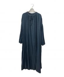 LOISIR（ロワズィール）の古着「ブラウスワンピース」｜ネイビー