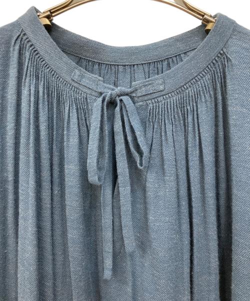 LOISIR（ロワズィール）LOISIR (ロワズィール) ブラウスワンピース ネイビー サイズ:なしの古着・服飾アイテム