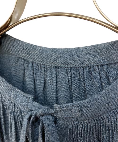 LOISIR（ロワズィール）LOISIR (ロワズィール) ブラウスワンピース ネイビー サイズ:なしの古着・服飾アイテム