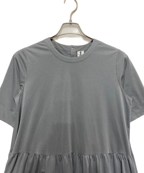 ADIEU TRISTESSE LOISIR（アデュートリステス ロワズィール）ADIEU TRISTESSE LOISIR (アデュートリステス ロワズィール) 7分袖ワンピース グレー サイズ:不明の古着・服飾アイテム