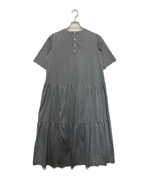 ADIEU TRISTESSE LOISIR（アデュートリステス ロワズィール）ADIEU TRISTESSE LOISIR (アデュートリステス ロワズィール) 7分袖ワンピース グレー サイズ:不明の古着・服飾アイテム