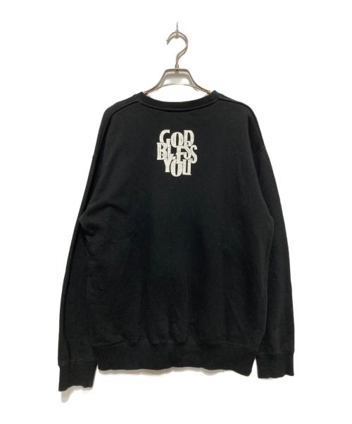 EXAMPLE（エグザンプル）EXAMPLE (エグザンプル) プリントスウェット ブラック サイズ:Lの古着・服飾アイテム