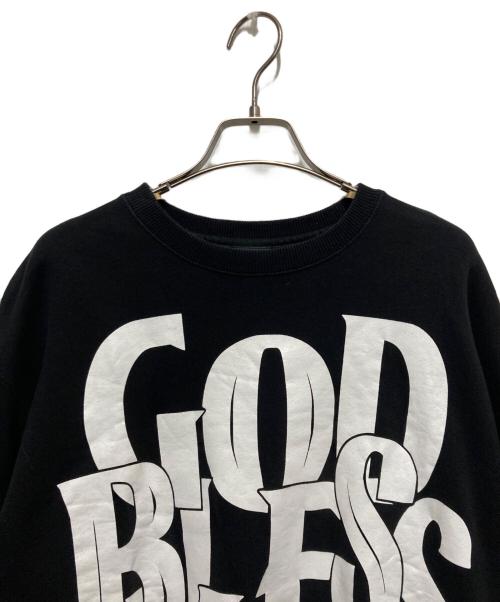 EXAMPLE（エグザンプル）EXAMPLE (エグザンプル) プリントスウェット ブラック サイズ:Lの古着・服飾アイテム