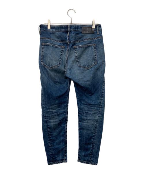 DIESEL（ディーゼル）DIESEL (ディーゼル) D-FAYZAジョグデニムパンツ ブルー サイズ:SIZE68.5cm(W27)の古着・服飾アイテム