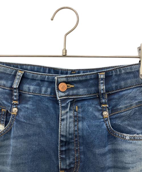 DIESEL（ディーゼル）DIESEL (ディーゼル) D-FAYZAジョグデニムパンツ ブルー サイズ:SIZE68.5cm(W27)の古着・服飾アイテム