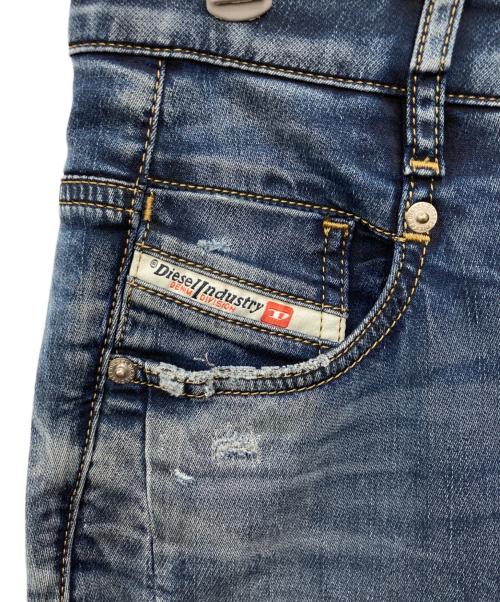 DIESEL（ディーゼル）DIESEL (ディーゼル) D-FAYZAジョグデニムパンツ ブルー サイズ:SIZE68.5cm(W27)の古着・服飾アイテム