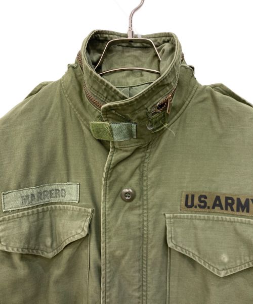 US ARMY（ユーエスアーミー）US ARMY (ユーエスアーミー) M-65フィールドジャケット オリーブ サイズ:不明の古着・服飾アイテム