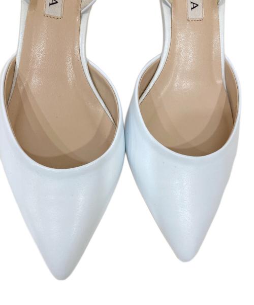 DIANA（ダイアナ）DIANA (ダイアナ) パンプス ホワイト サイズ:SIZE 23.5cmの古着・服飾アイテム