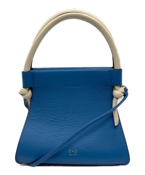 OAD NEW YORK（オーエーディーニューヨーク）OAD NEW YORK (オーエーディーニューヨーク) TOMORROW LAND (トゥモローランド) 2WAYショルダーバッグ ブルーの古着・服飾アイテム