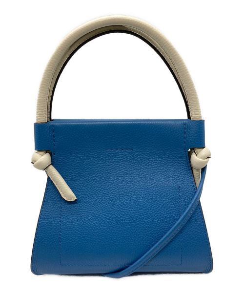 OAD NEW YORK（オーエーディーニューヨーク）OAD NEW YORK (オーエーディーニューヨーク) TOMORROW LAND (トゥモローランド) 2WAYショルダーバッグ ブルーの古着・服飾アイテム