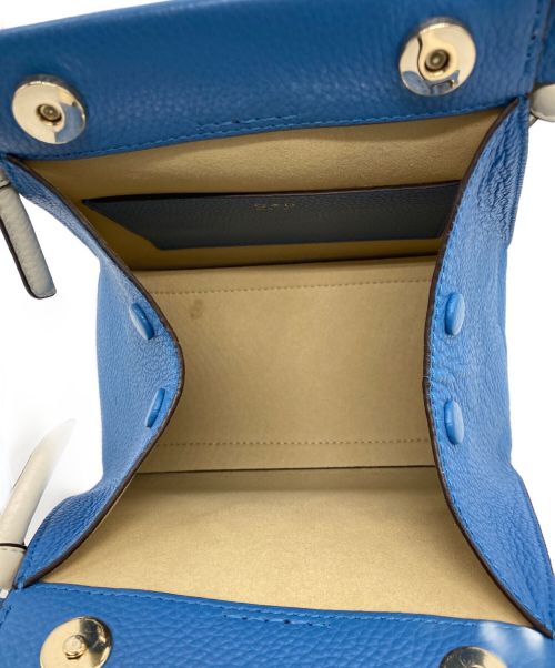 OAD NEW YORK（オーエーディーニューヨーク）OAD NEW YORK (オーエーディーニューヨーク) TOMORROW LAND (トゥモローランド) 2WAYショルダーバッグ ブルーの古着・服飾アイテム