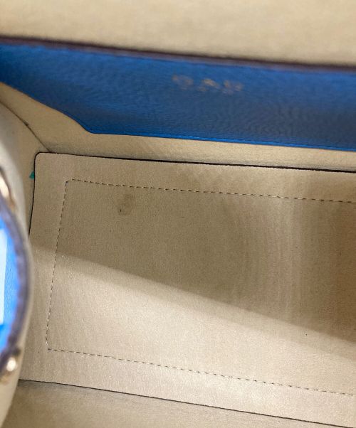 OAD NEW YORK（オーエーディーニューヨーク）OAD NEW YORK (オーエーディーニューヨーク) TOMORROW LAND (トゥモローランド) 2WAYショルダーバッグ ブルーの古着・服飾アイテム