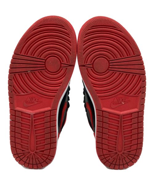 NIKE（ナイキ）NIKE (ナイキ) WMNS AIR JORDAN 1 RETRO HIGH OG レッド×ブラック サイズ:23㎝の古着・服飾アイテム