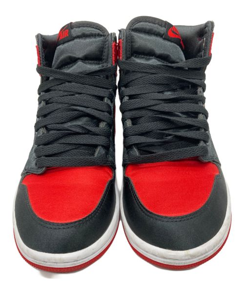 NIKE（ナイキ）NIKE (ナイキ) WMNS AIR JORDAN 1 RETRO HIGH OG レッド×ブラック サイズ:23㎝の古着・服飾アイテム