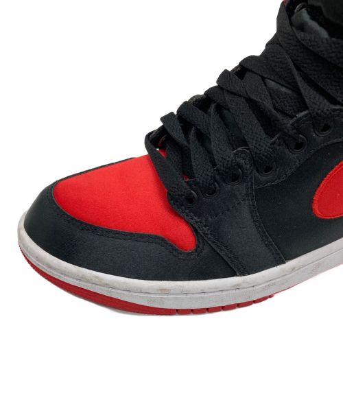 NIKE（ナイキ）NIKE (ナイキ) WMNS AIR JORDAN 1 RETRO HIGH OG レッド×ブラック サイズ:23㎝の古着・服飾アイテム
