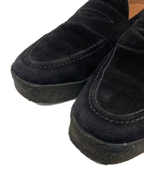 SANDERS（サンダース）SANDERS (サンダース) 別注スウェードシューズ ブラック サイズ:SIZE8の古着・服飾アイテム