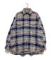 URU（ウル）の古着「フランネルシャツ」｜ブルー