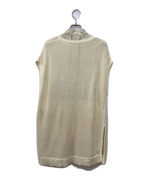 Ameri（アメリ）Ameri (アメリ) COLLAR SET MESH TOP ベージュ サイズ:FREEの古着・服飾アイテム