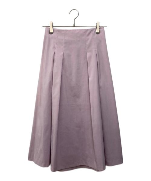 ANAYI（アナイ）ANAYI (アナイ) ベルト付フレアスカート ピンク サイズ:SIZE 38の古着・服飾アイテム