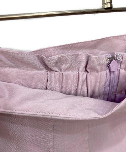 ANAYI（アナイ）ANAYI (アナイ) ベルト付フレアスカート ピンク サイズ:SIZE 38の古着・服飾アイテム