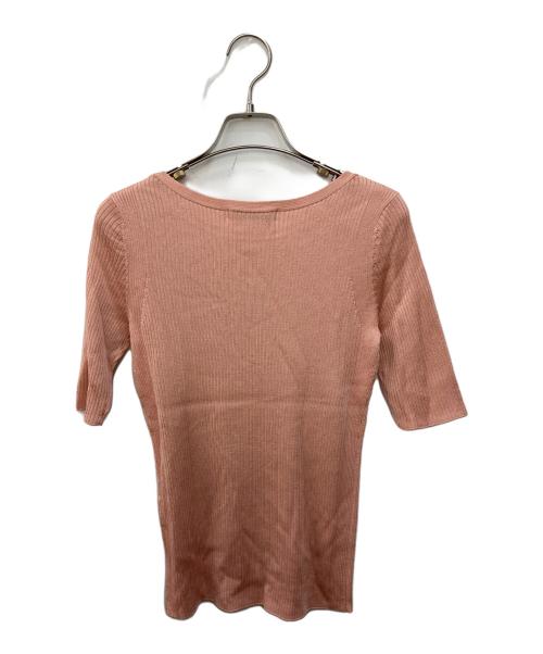 ANAYI（アナイ）ANAYI (アナイ) リブニット ピンク サイズ:M 未使用品の古着・服飾アイテム