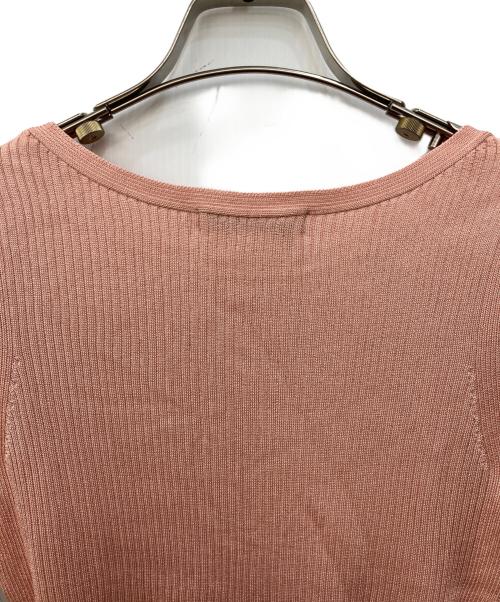 ANAYI（アナイ）ANAYI (アナイ) リブニット ピンク サイズ:M 未使用品の古着・服飾アイテム