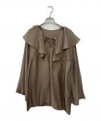 Nobleノーブル）の古着「ブラウス」｜ブラウン