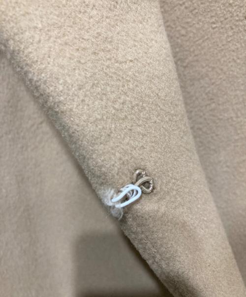 DEUXIEME CLASSE（ドゥーズィエム クラス）Deuxieme Classe (ドゥーズィエム クラス) Beaverノーカラーオーバーコート キャメル サイズ:不明の古着・服飾アイテム