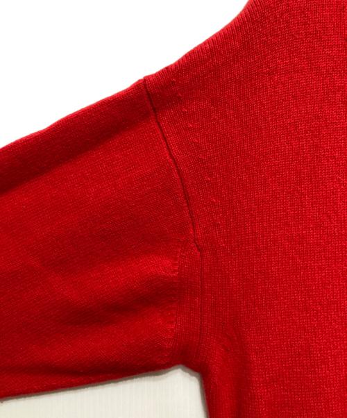 ESSEN .LAUTREAMONT（エッセン.ロートレアモン）ESSEN .LAUTREAMONT (エッセン.ロートレアモン) ウールカシミヤニットワンピース レッド サイズ:38の古着・服飾アイテム