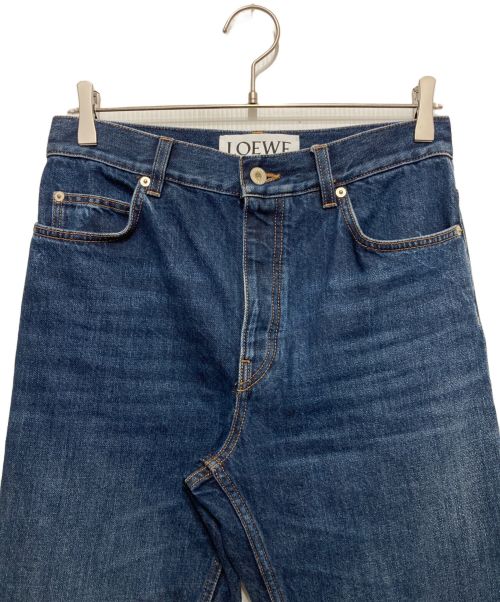 LOEWE（ロエベ）LOEWE (ロエベ) ターンアップデニムジーンズ インディゴ サイズ:SIZE46の古着・服飾アイテム