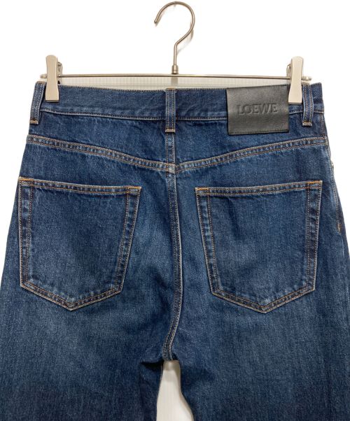 LOEWE（ロエベ）LOEWE (ロエベ) ターンアップデニムジーンズ インディゴ サイズ:SIZE46の古着・服飾アイテム