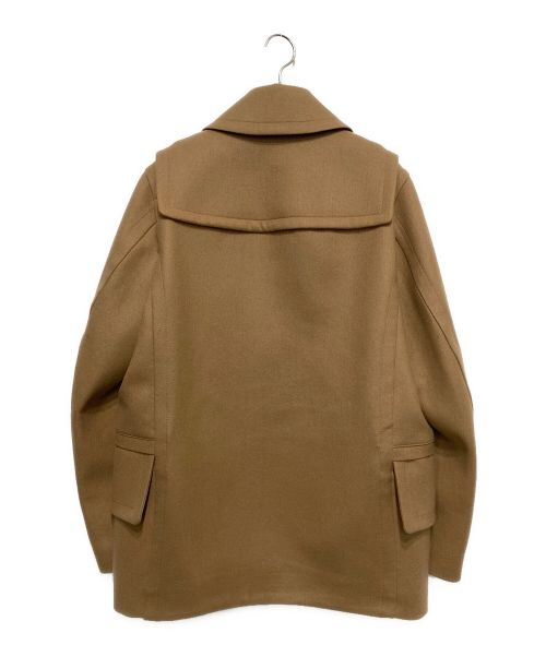 sacai（サカイ）sacai (サカイ) Wool Melton Jacket　ウールメルトンジャケット ベージュ サイズ:SIZE1 未使用品の古着・服飾アイテム