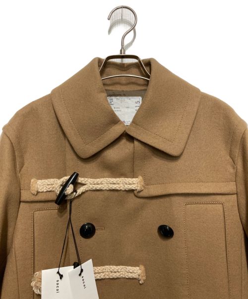 sacai（サカイ）sacai (サカイ) Wool Melton Jacket　ウールメルトンジャケット ベージュ サイズ:SIZE1 未使用品の古着・服飾アイテム