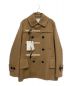 sacai（サカイ）の古着「Wool Melton Jacket　ウールメルトンジャケット」｜ベージュ