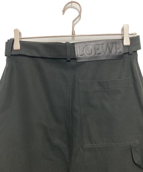 LOEWE（ロエベ）LOEWE (ロエベ) ロークロッチトラウザーズ ブラック サイズ:SIZE44の古着・服飾アイテム