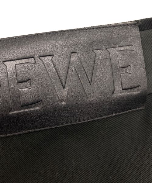 LOEWE（ロエベ）LOEWE (ロエベ) ロークロッチトラウザーズ ブラック サイズ:SIZE44の古着・服飾アイテム