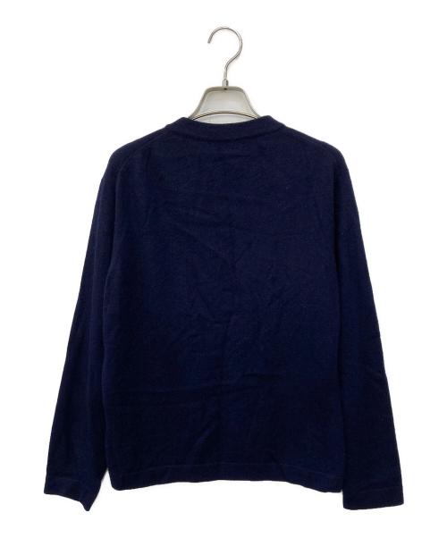 CELINE（セリーヌ）CELINE (セリーヌ) カシミヤニット ネイビー サイズ:SIZE 40の古着・服飾アイテム