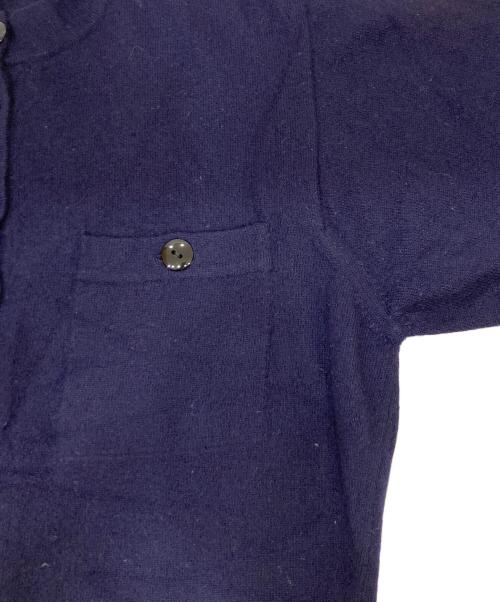 CELINE（セリーヌ）CELINE (セリーヌ) カシミヤニット ネイビー サイズ:SIZE 40の古着・服飾アイテム