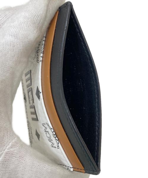 MCM（エムシーエム）MCM (エムシーエム) ヴィセトス ミックスカードケース ホワイトの古着・服飾アイテム