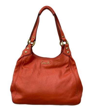 中古・古着通販】COACH (コーチ) ショルダーバッグ オレンジ