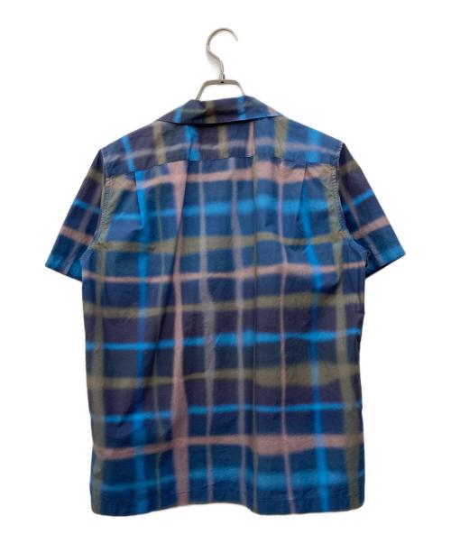 DIESEL（ディーゼル）DIESEL (ディーゼル) S-FRANK-CHECK シャツ ブルー サイズ:38の古着・服飾アイテム