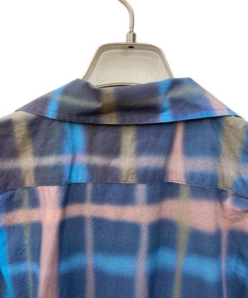 DIESEL（ディーゼル）DIESEL (ディーゼル) S-FRANK-CHECK シャツ ブルー サイズ:38の古着・服飾アイテム