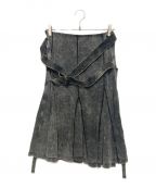 DIESELディーゼル）の古着「O-VENUS フレアスカート」｜グレー
